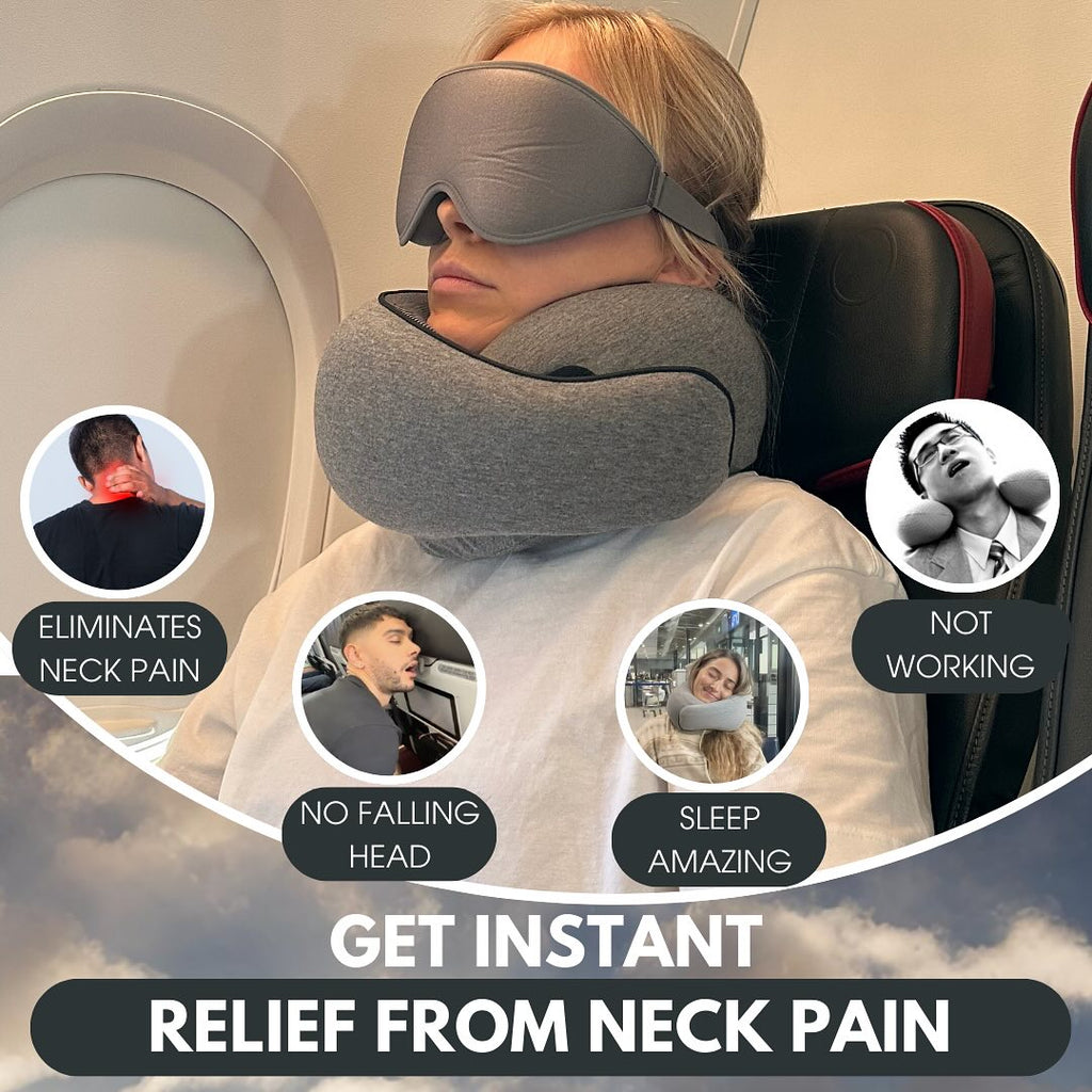 FlyHuggz® Travel Pillow