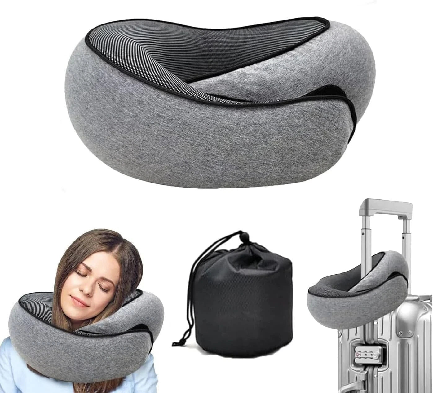 FlyHuggz® Travel Pillow